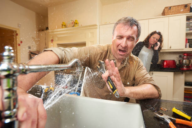 Water damage restoration process in IA